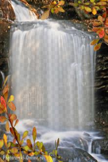 фотоэффект осень водопад