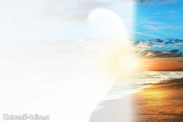фотоэффект море солнце лучи