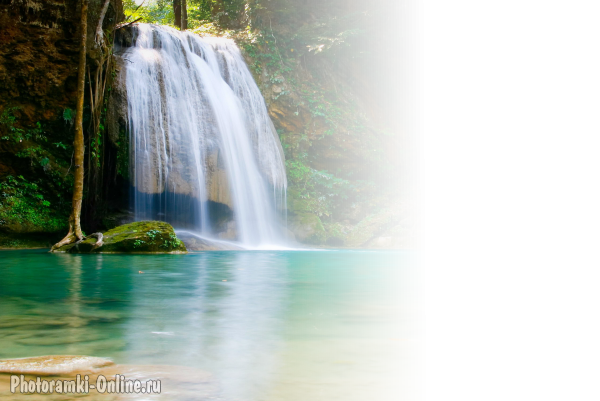 фотоэффект природа на фоне водопада