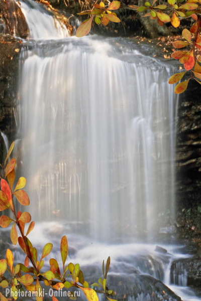 фотоэффект осень водопад
