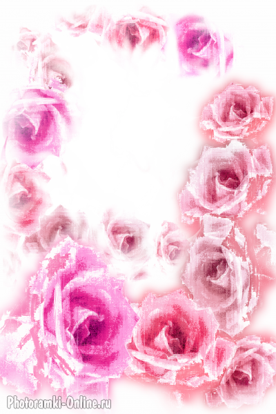 рамка розы