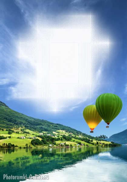 фотоэффект небо воздушные шары