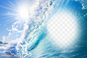 фотоэффект лучи солнца морская волна