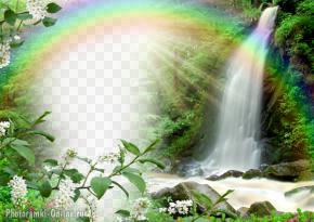 фотоэффект водопад радуга черемуха