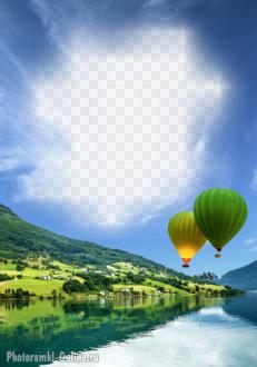 фотоэффект небо воздушные шары